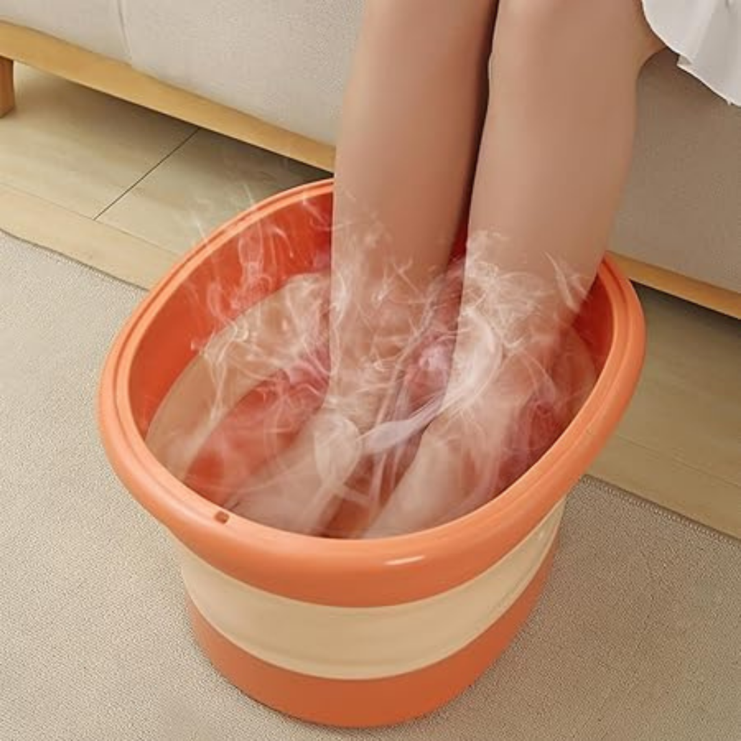 Folding Foot Soak Bucket
