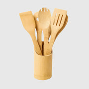 Bamboo Spatula and Spoon Set
