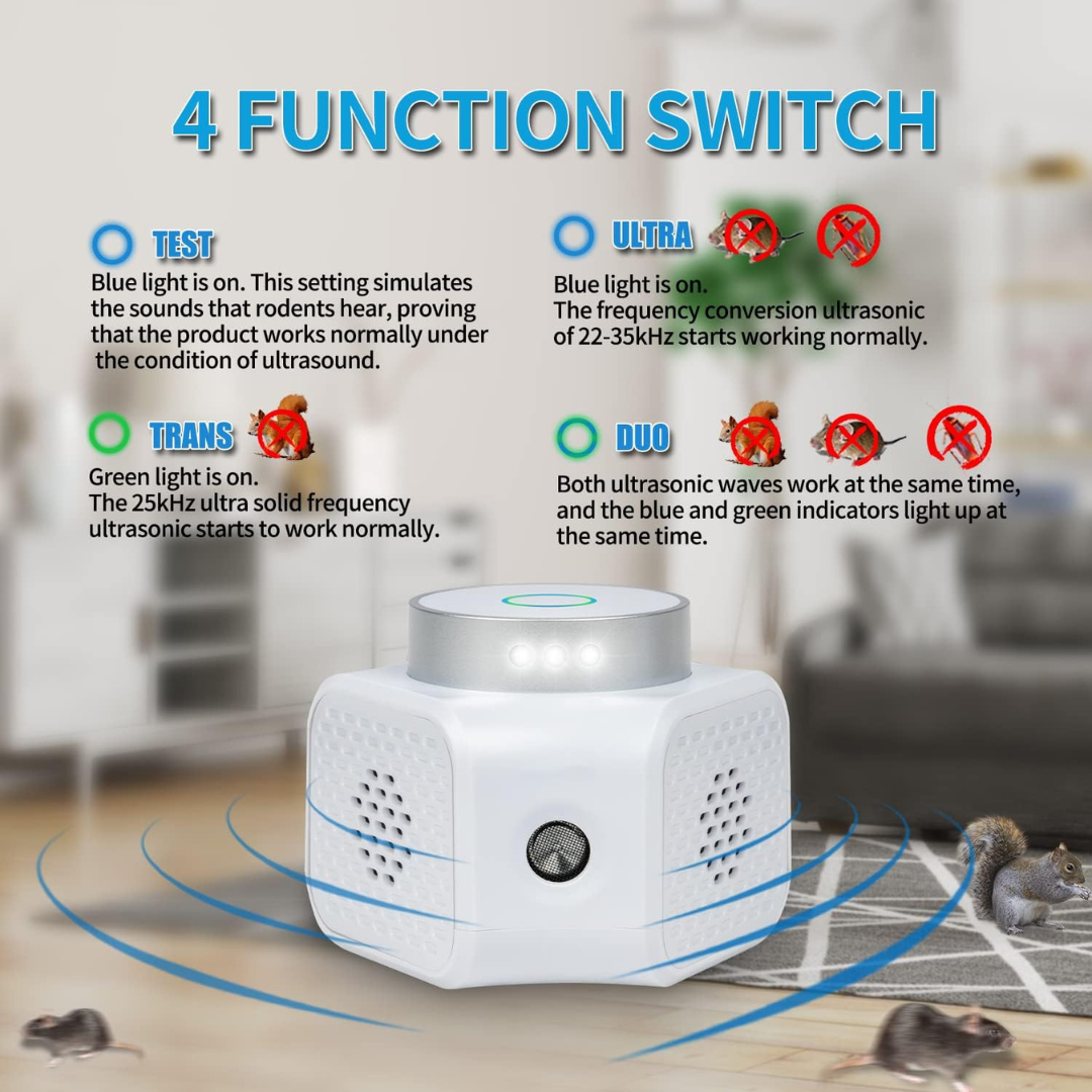 Ultrasonic Pest And Rodden Repeller