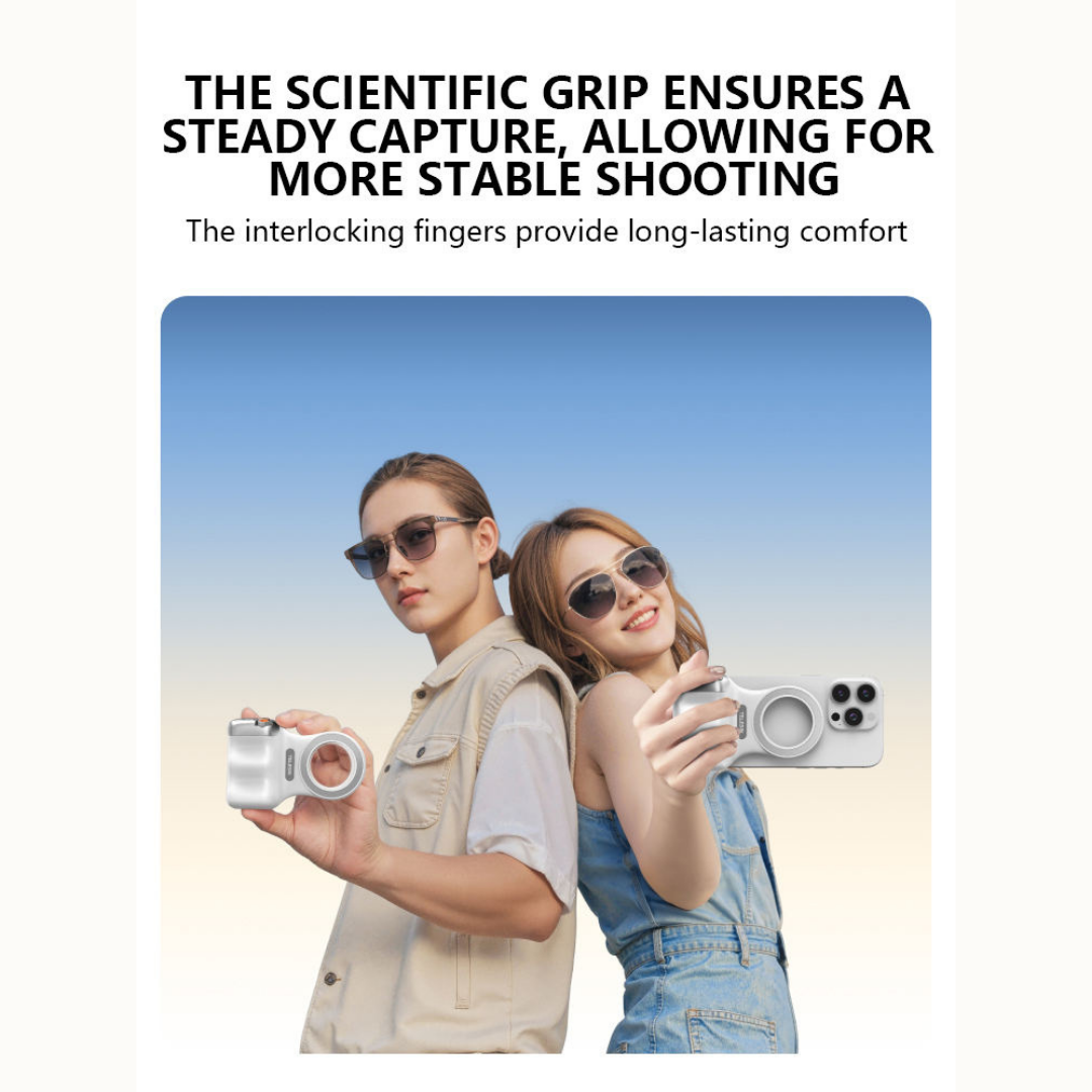 Magnetic Camera Grip for Mobile Phones