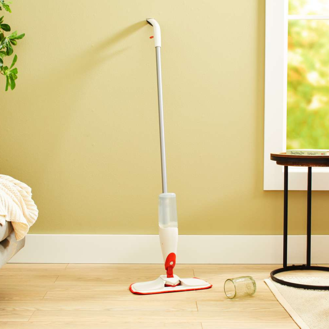 Water Spray Broom With Mop
