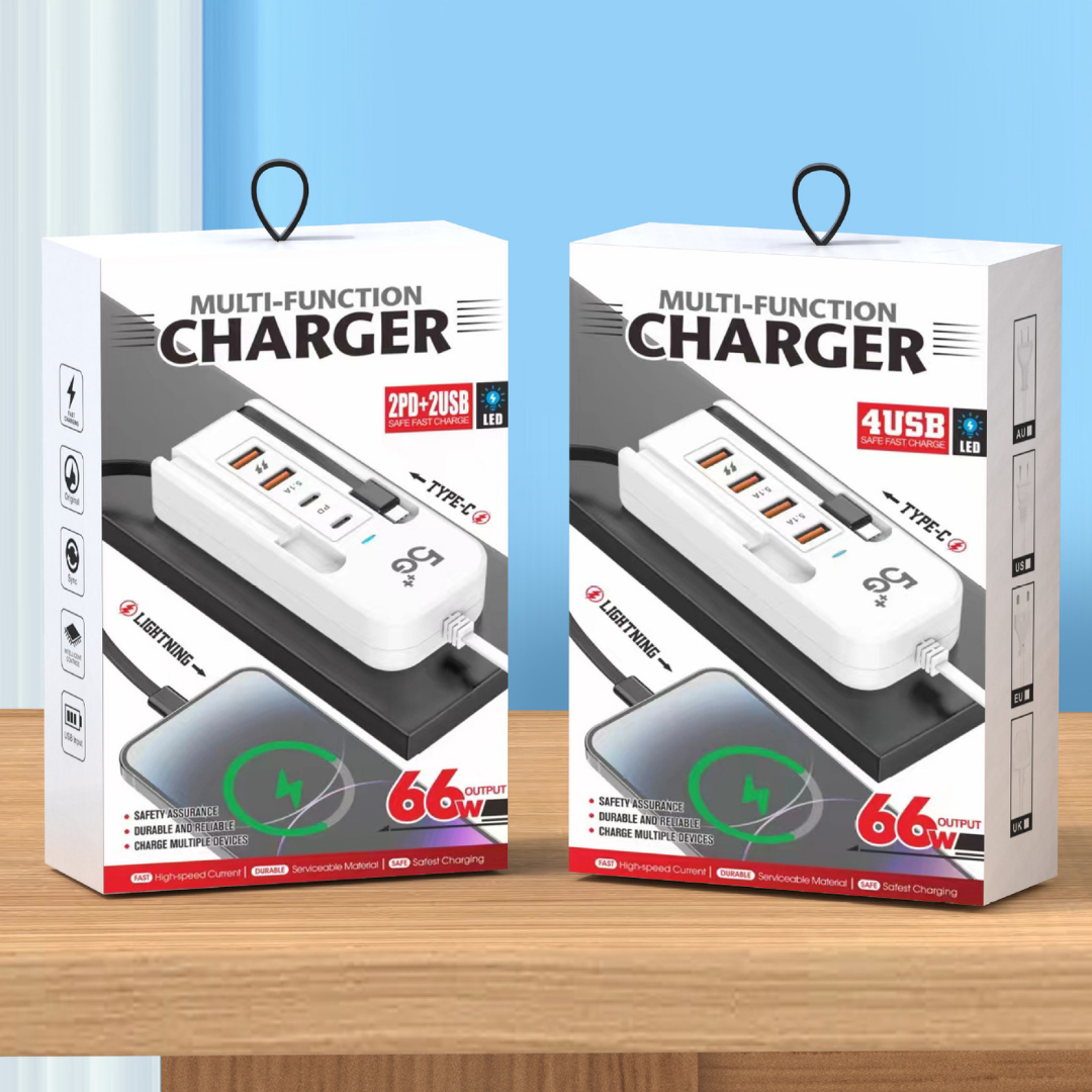 Power Strip Charger Dual Pd & Usb