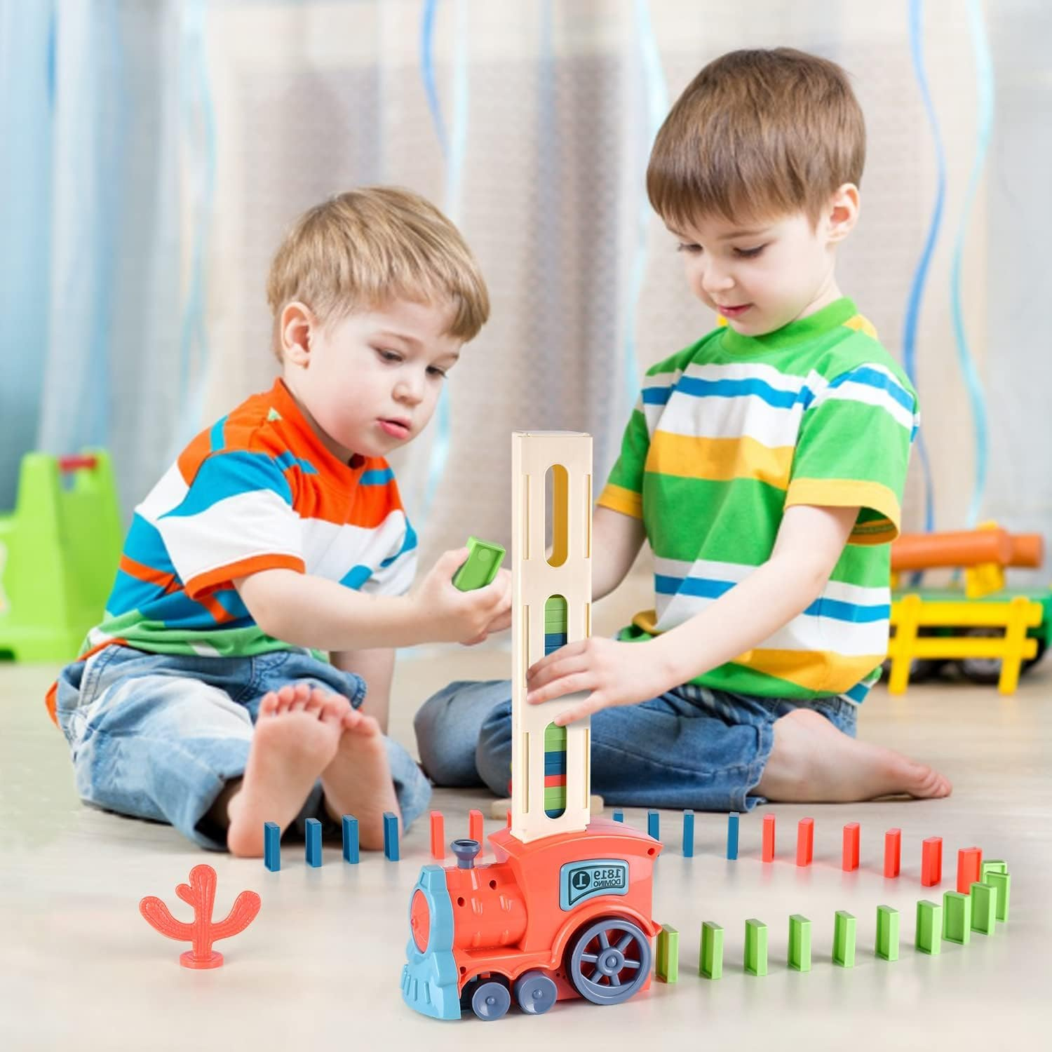 Domino Train Toy