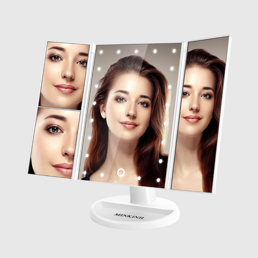 Tri Fold Led Mirror