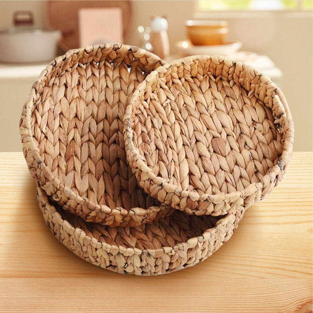 Straw Storage Basket