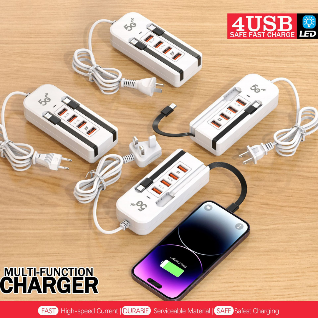 Power Strip Charger Dual Pd & Usb