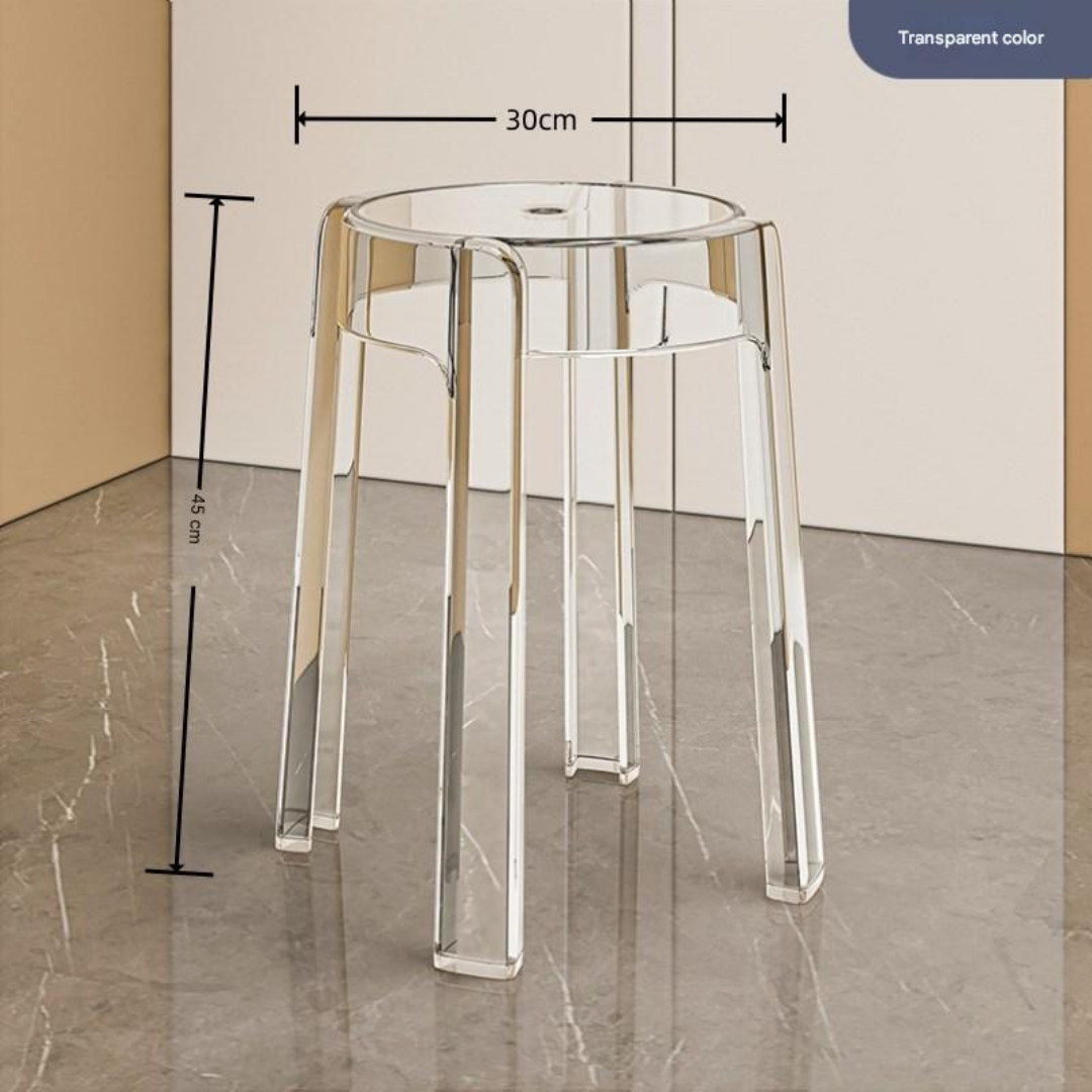 Transparent acrylic chair