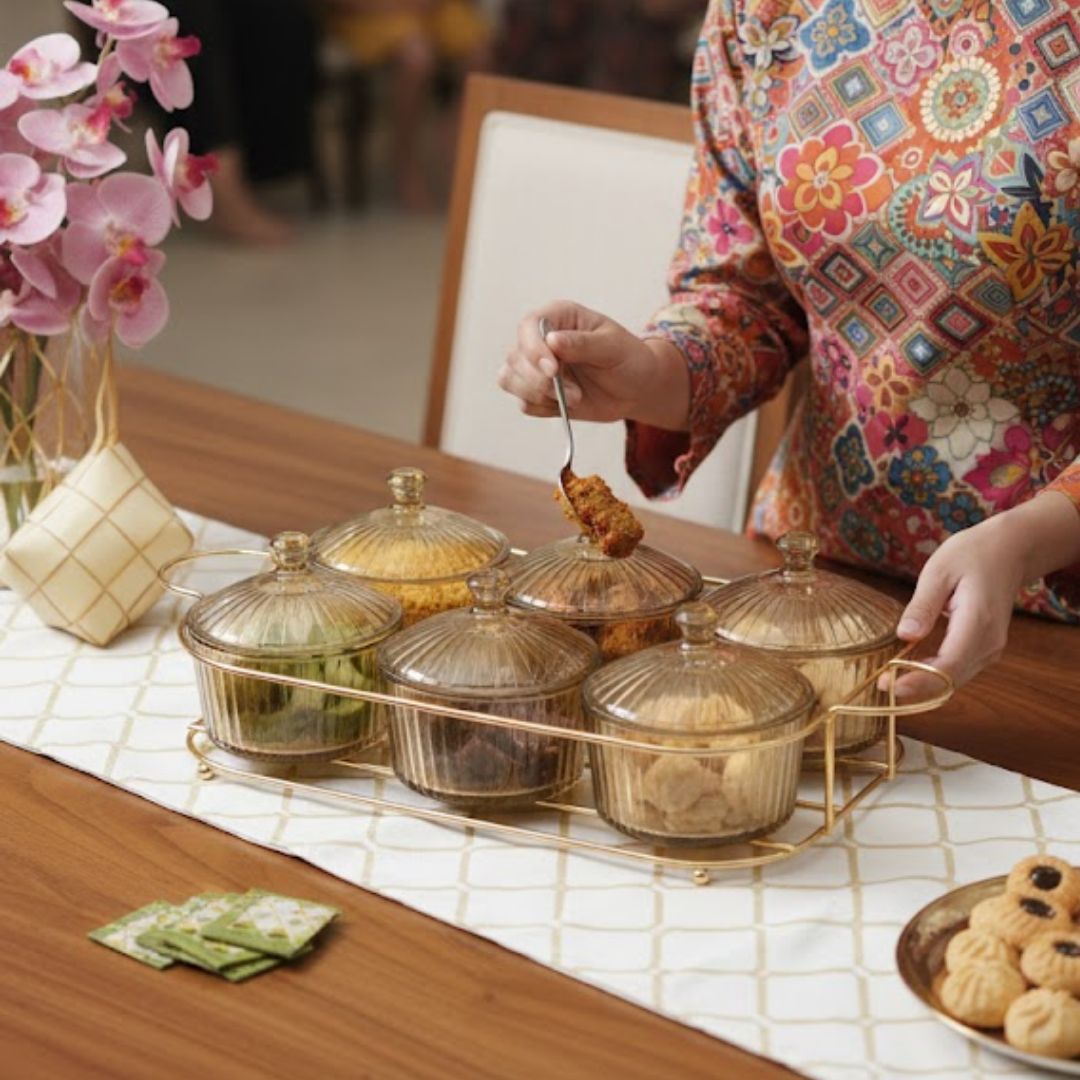 Snack Tray 6 Compartments