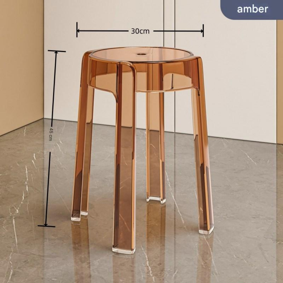 Transparent acrylic chair