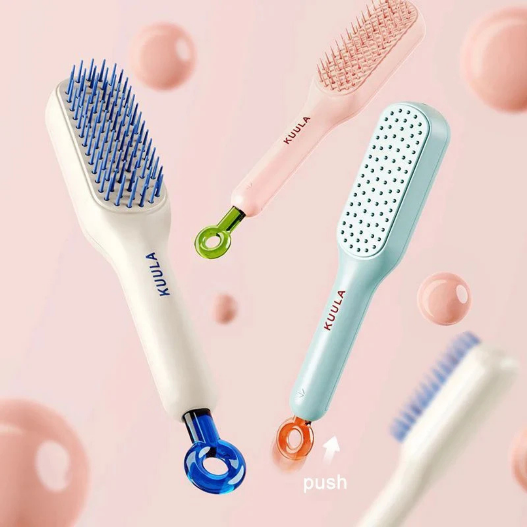 Retractable Hairbrush