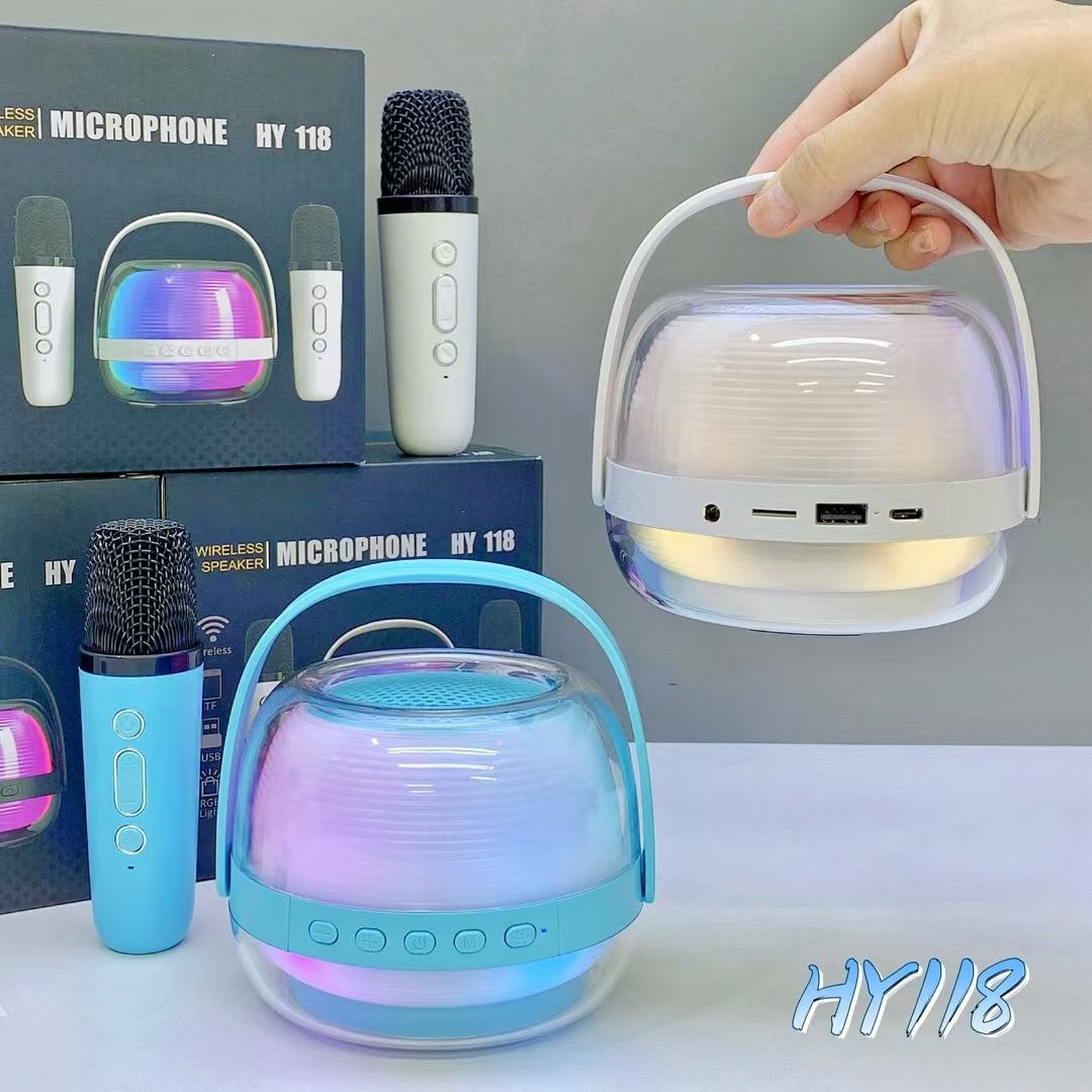 Portable Wireless Speaker With Microphone