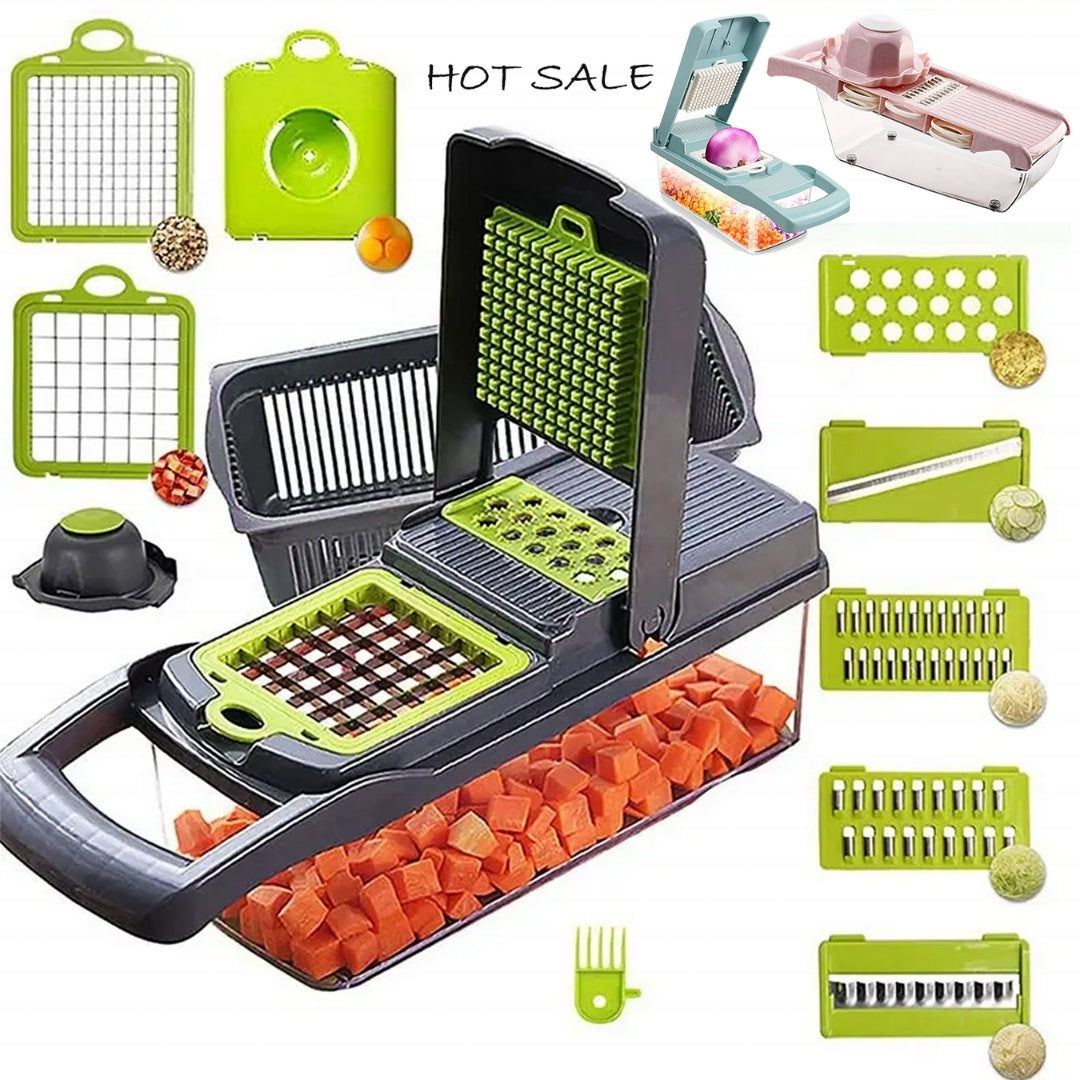 14-Piece Vegetable Cutter
