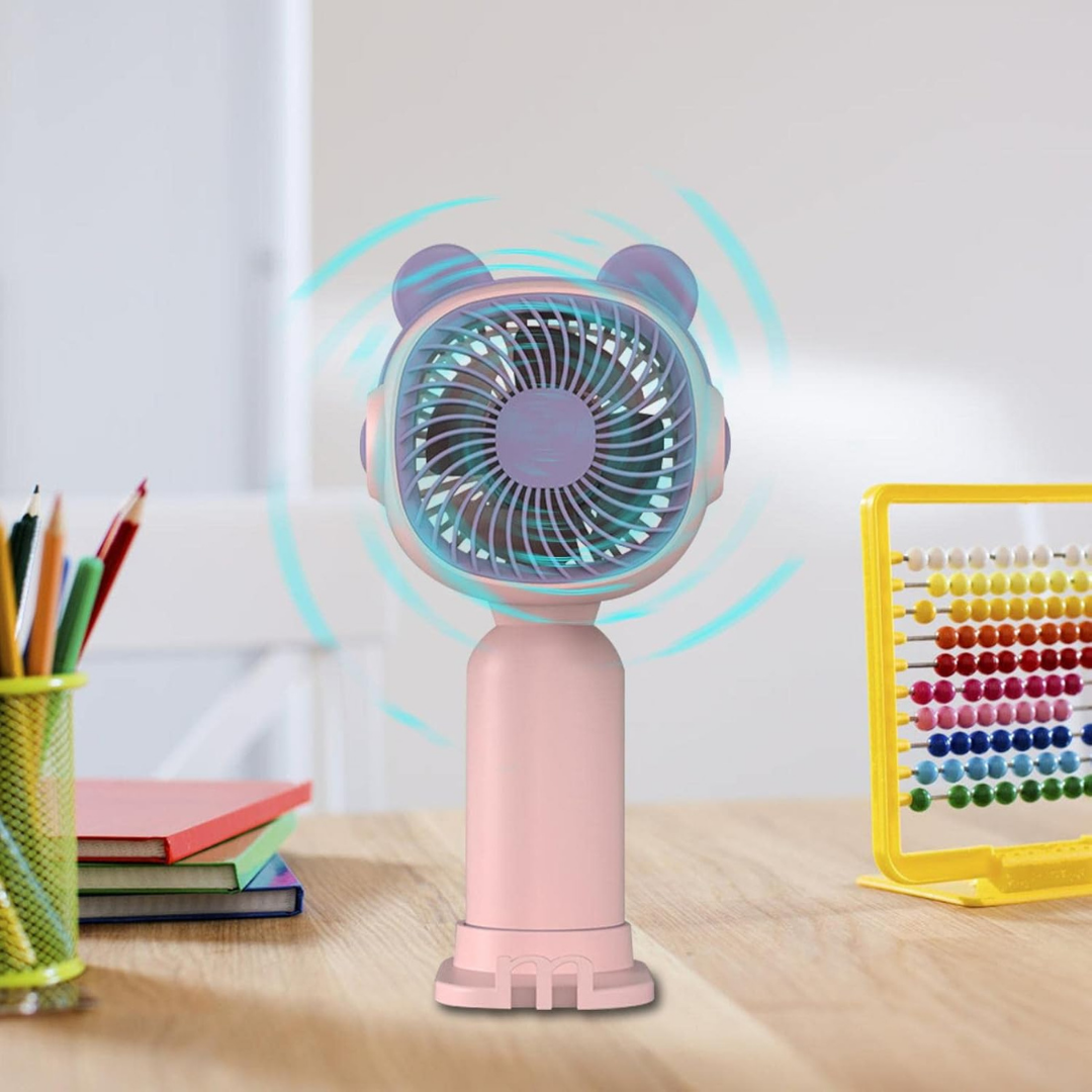 Bear Mini Hand Fan