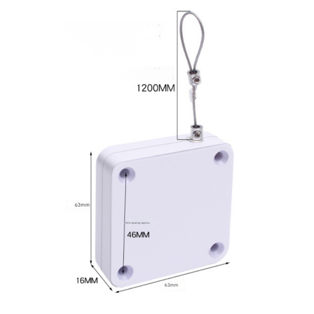 Punch free lightweight simple door closer