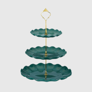 3-Layer Plastic Snack Tray