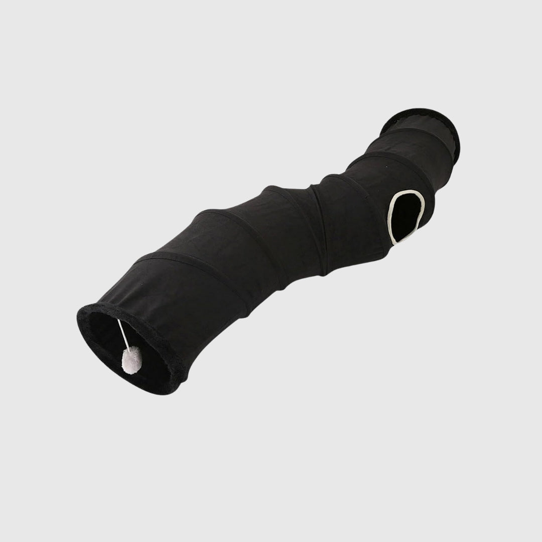 S-Shape Suede Cat Tunnel Toys
