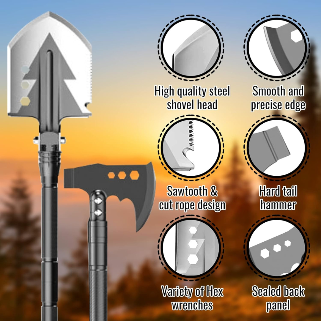 Engineer Shovel and Axe Set