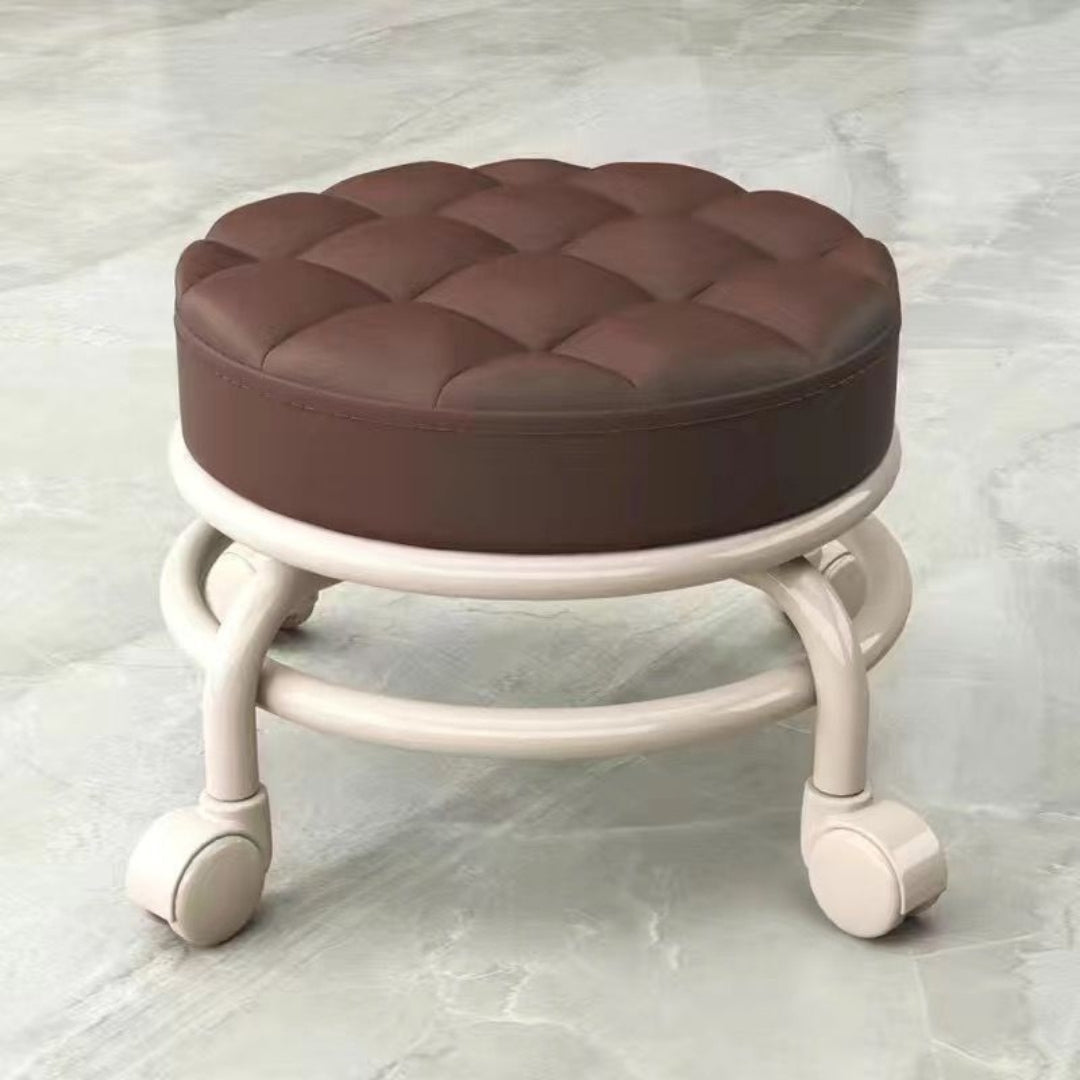 Wheeled Low Stool