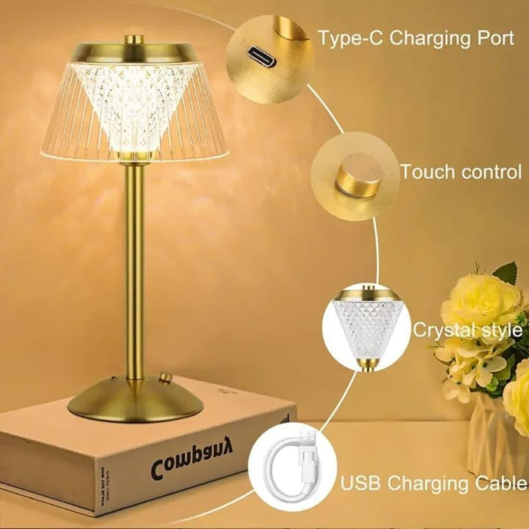 Simple Metal Table Lamp