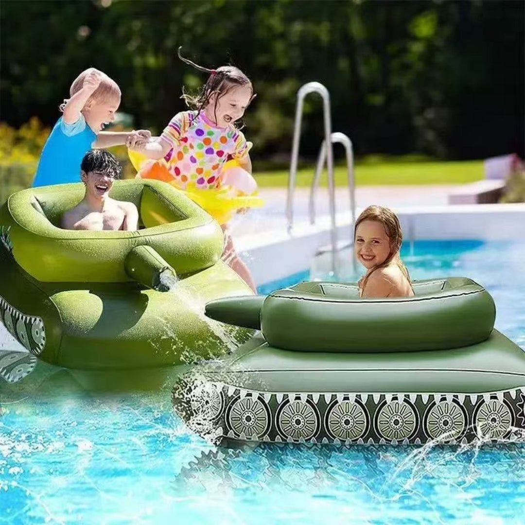 PVC Inflatable Water Spray Tank Float