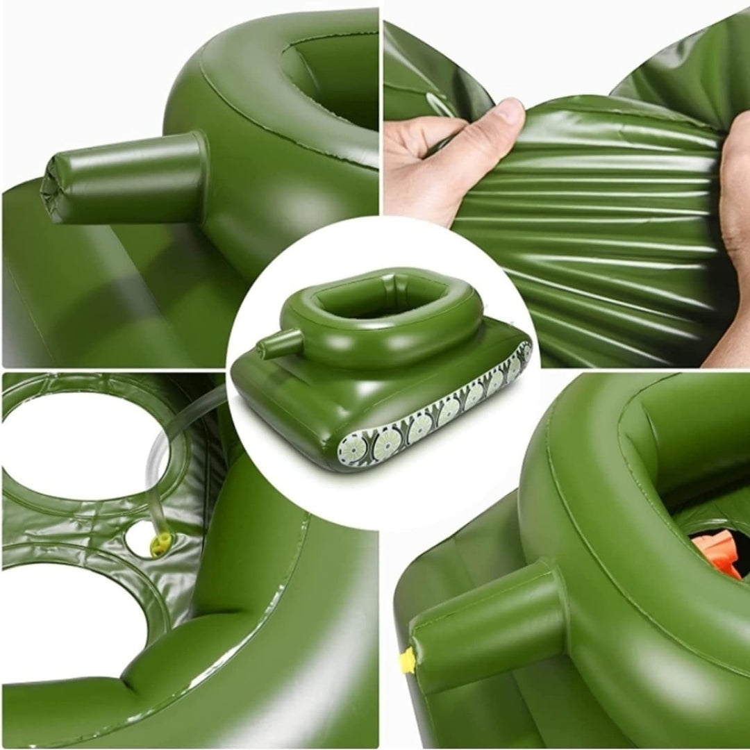 PVC Inflatable Water Spray Tank Float