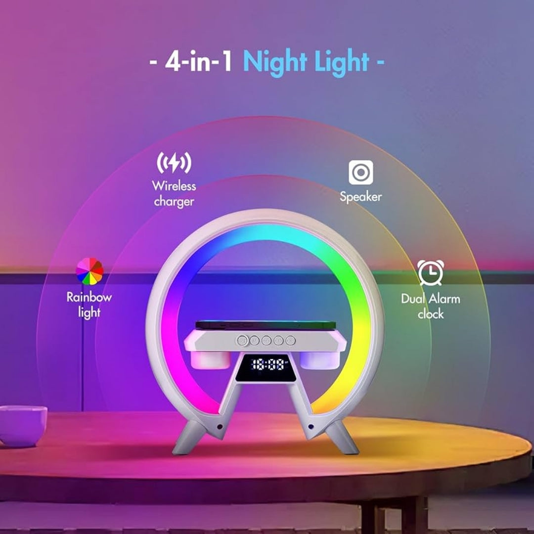 LED Wireless Charging Speaker