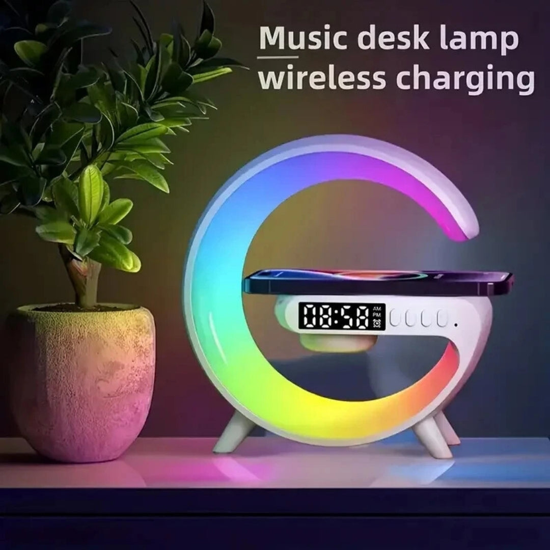 LED Wireless Charging Speaker