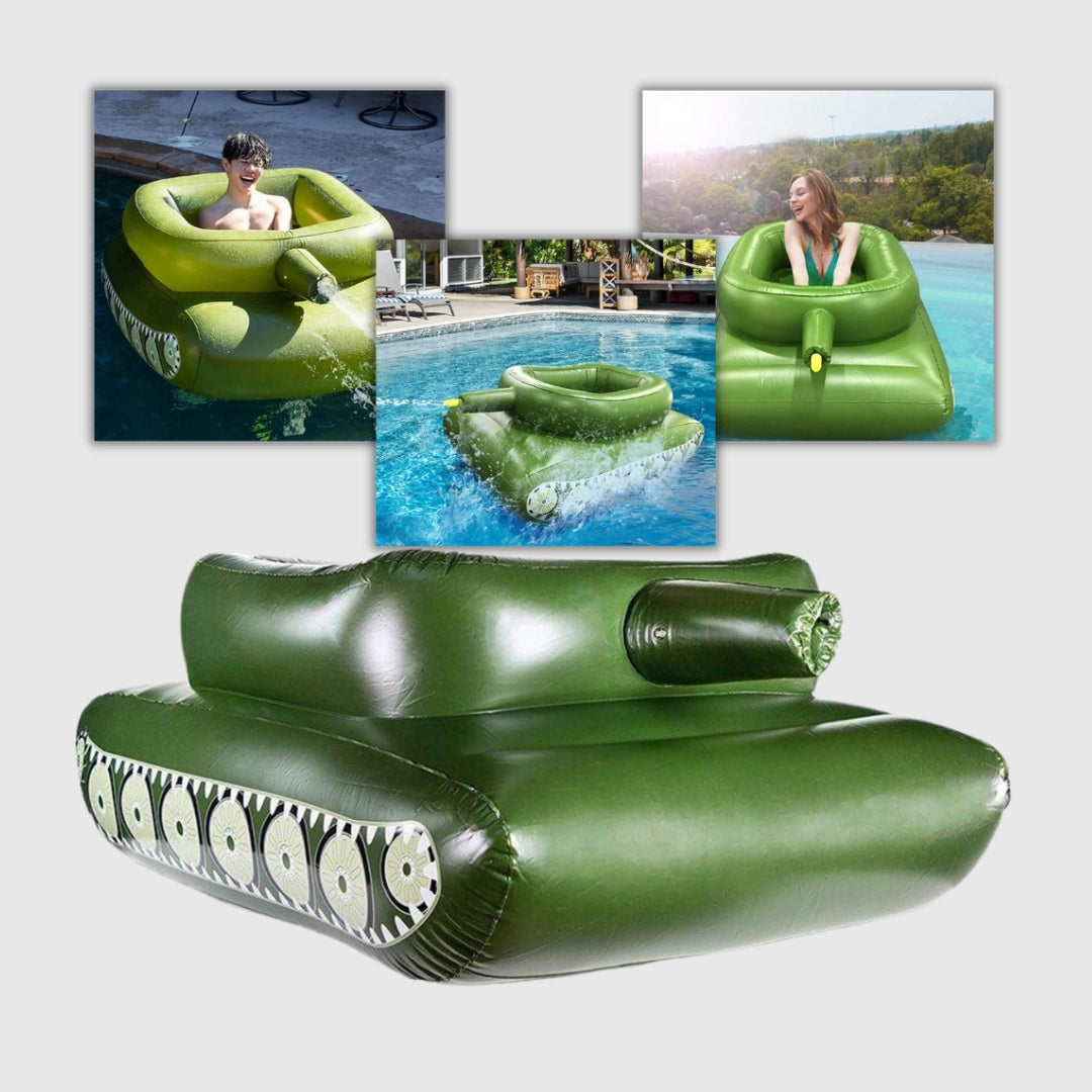 PVC Inflatable Water Spray Tank Float