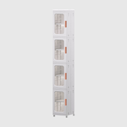 Single Door 4 Layers Cabinet