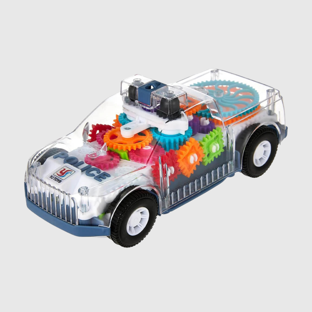 Police Gear Car Toy
