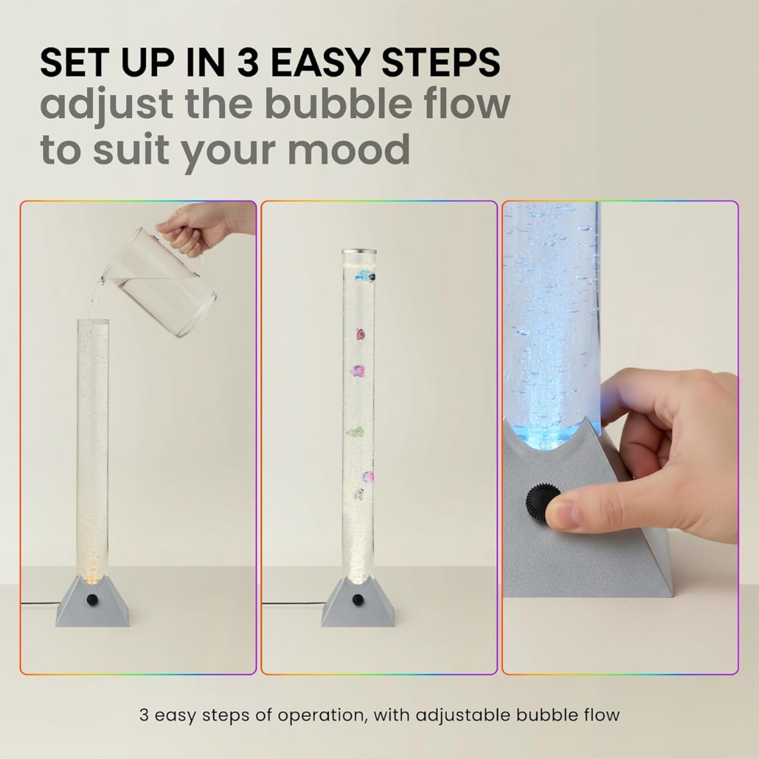 LED Bubble Fish Tower