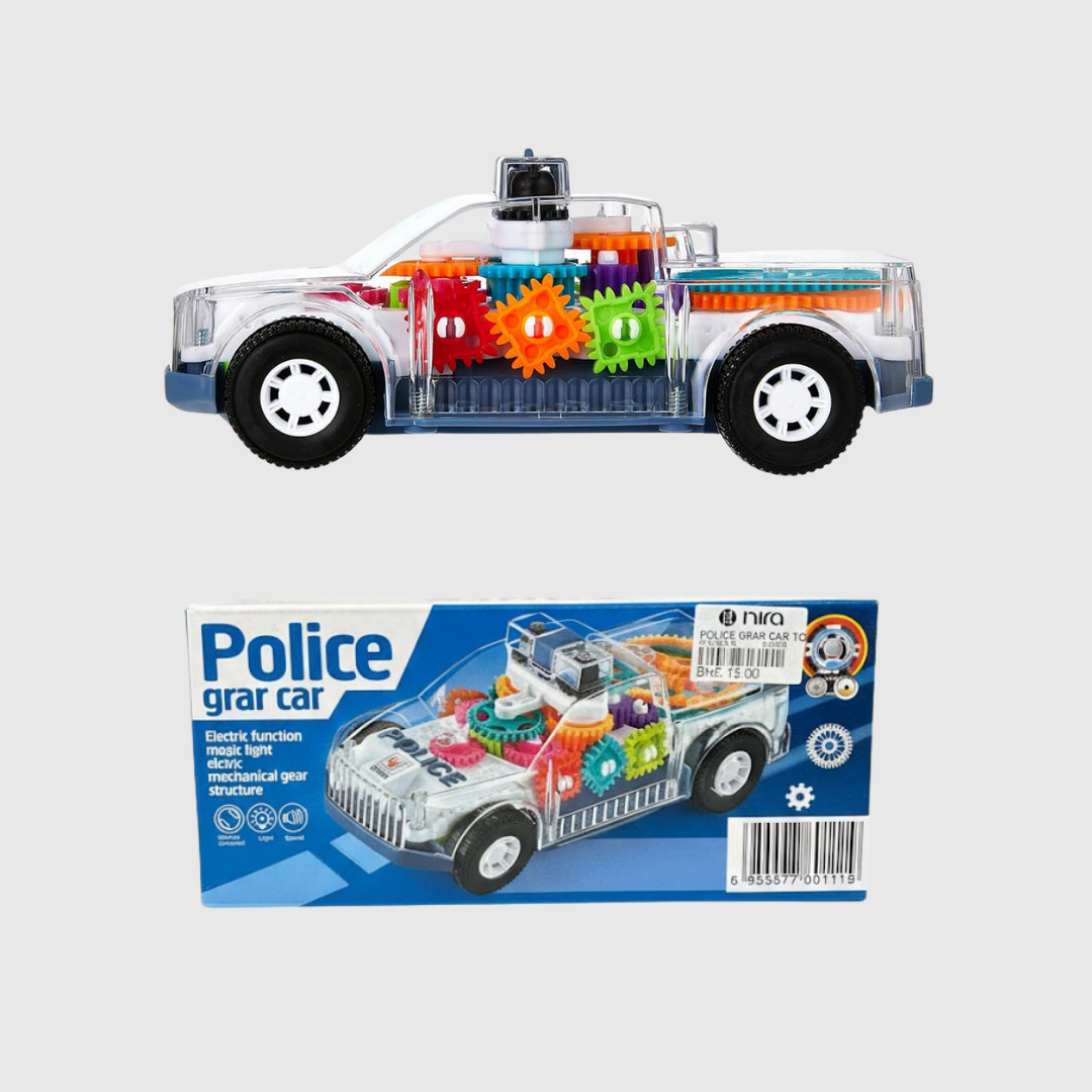 Police Gear Car Toy