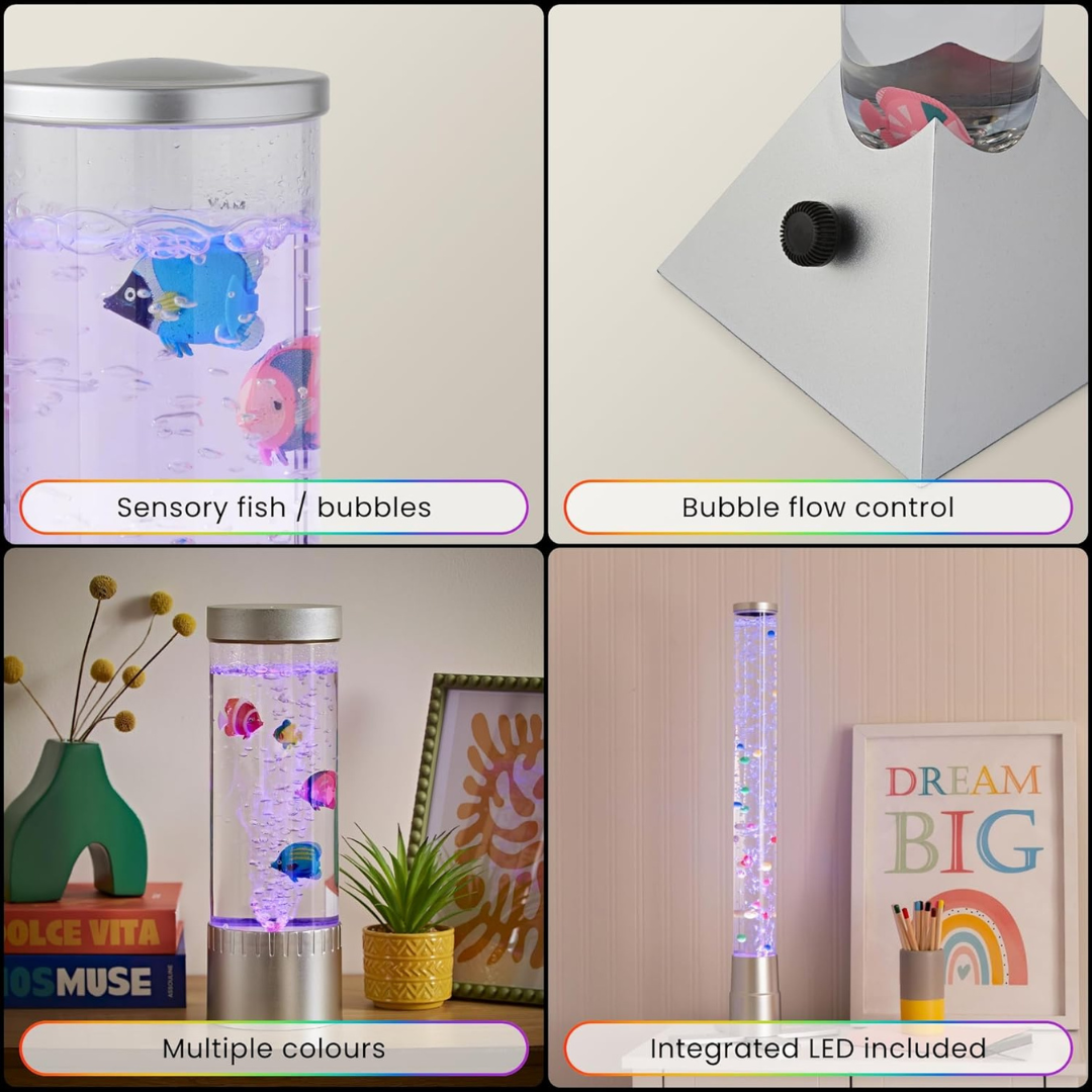 LED Bubble Fish Tower
