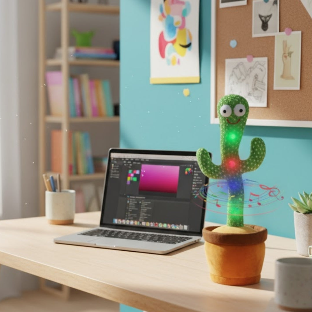 Dancing Cactus Plush Toy