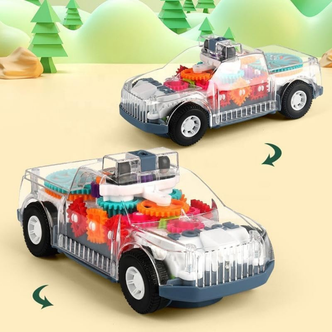 Police Gear Car Toy