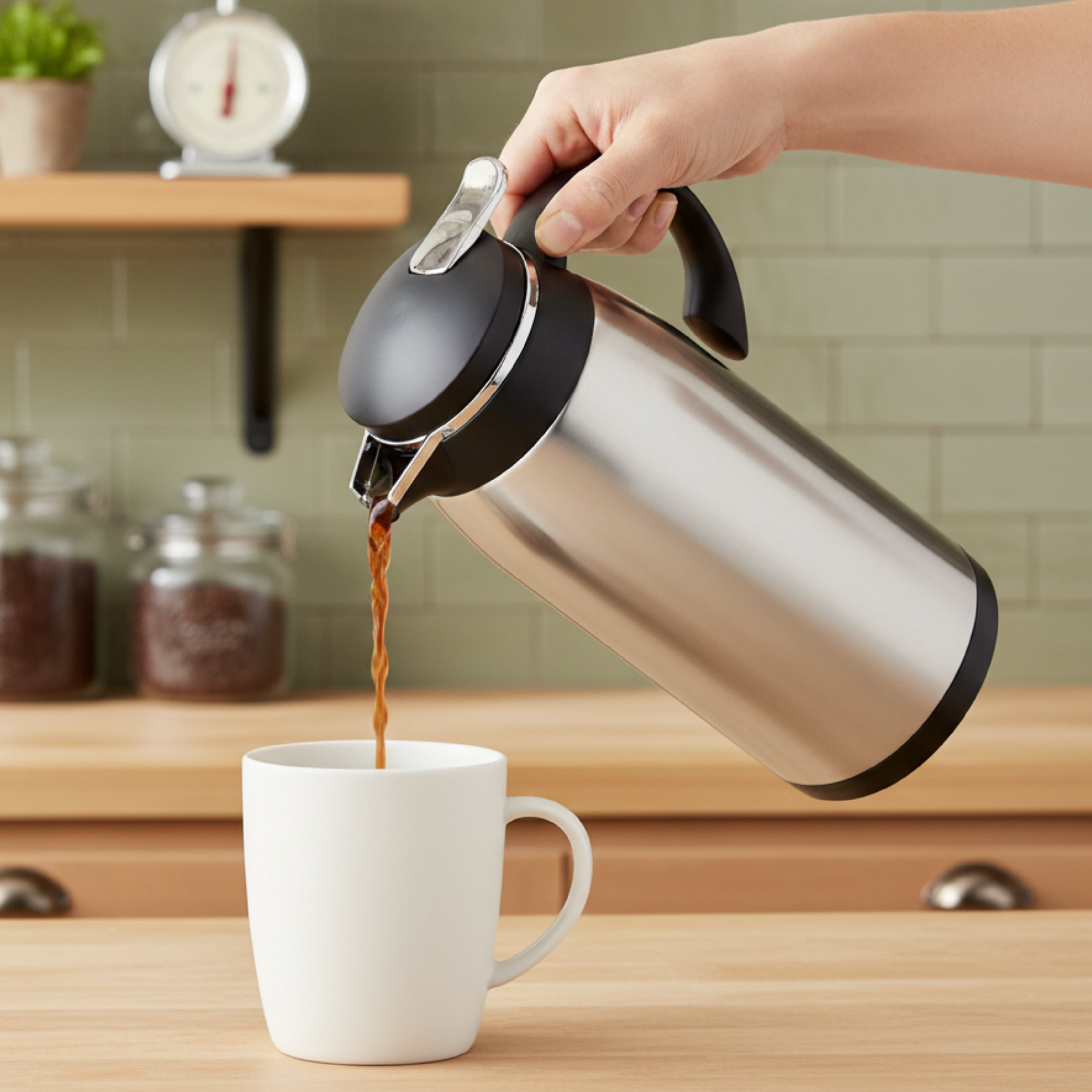 Thermal Beverage Dispenser Black