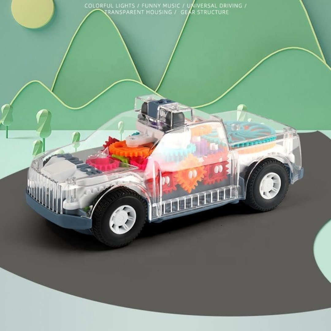 Police Gear Car Toy