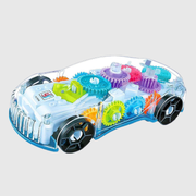 Transparent Gear Racing Toy