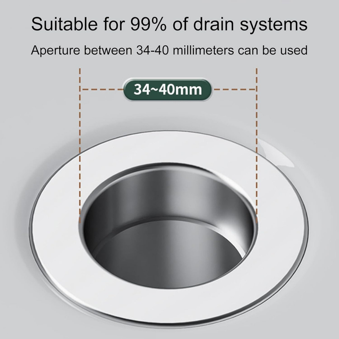 Pop-Up Sink Drain with Filter