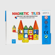 48pcs Magnetic Tiles