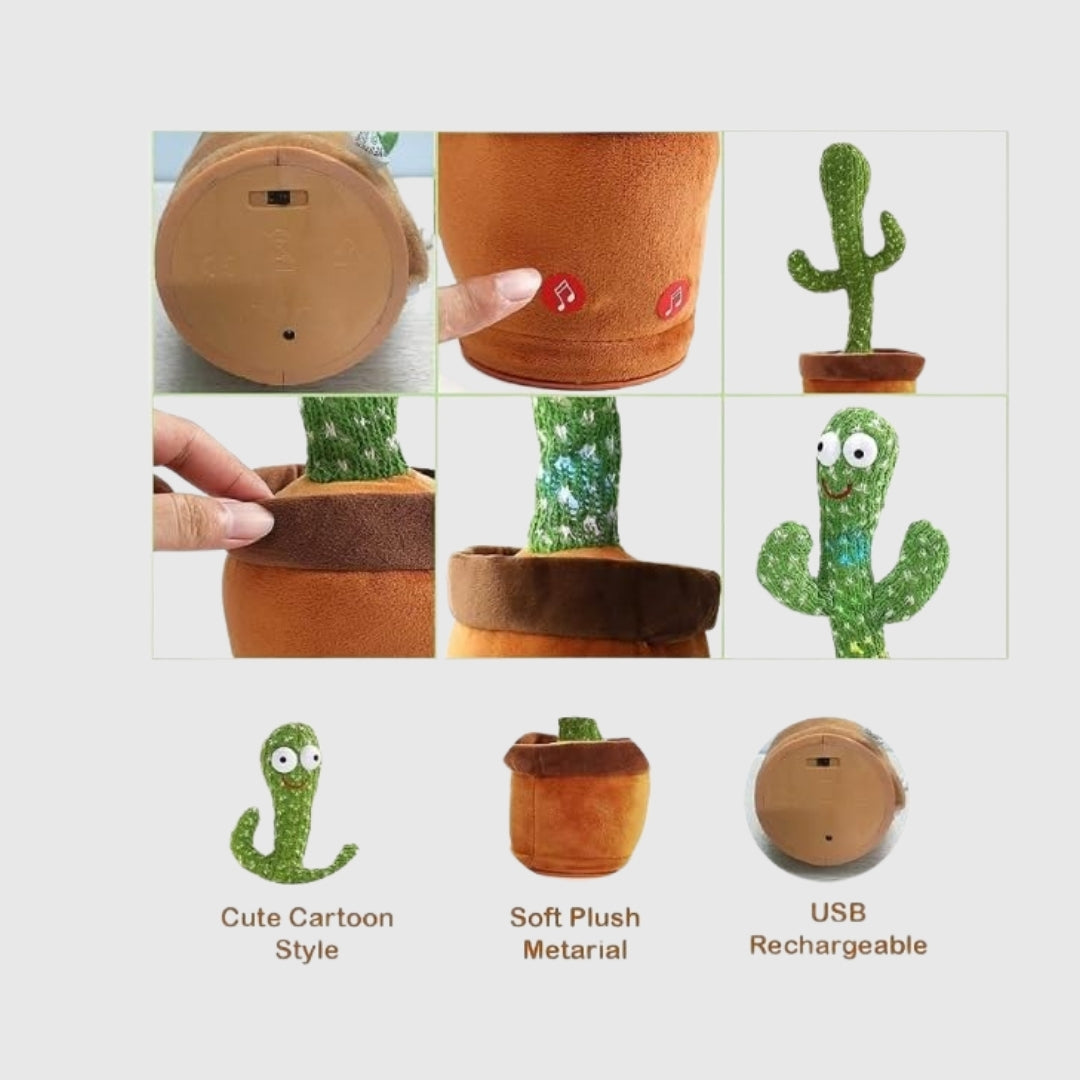 Dancing Cactus Plush Toy