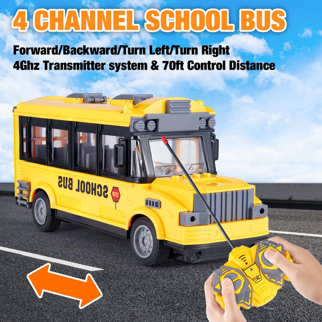 Bus Excavator Construction