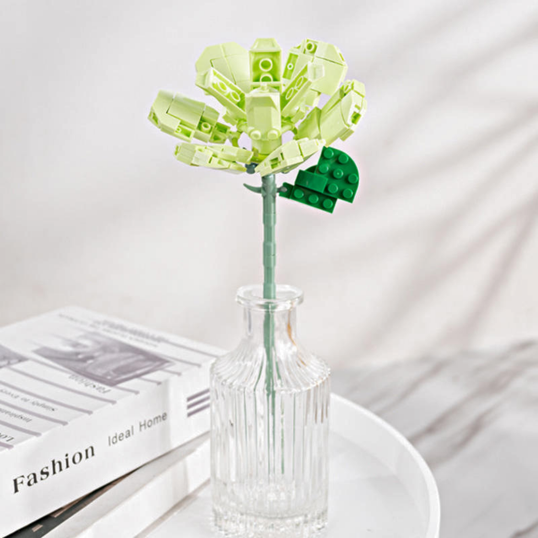 Building Blocks Green Eustoma Flower