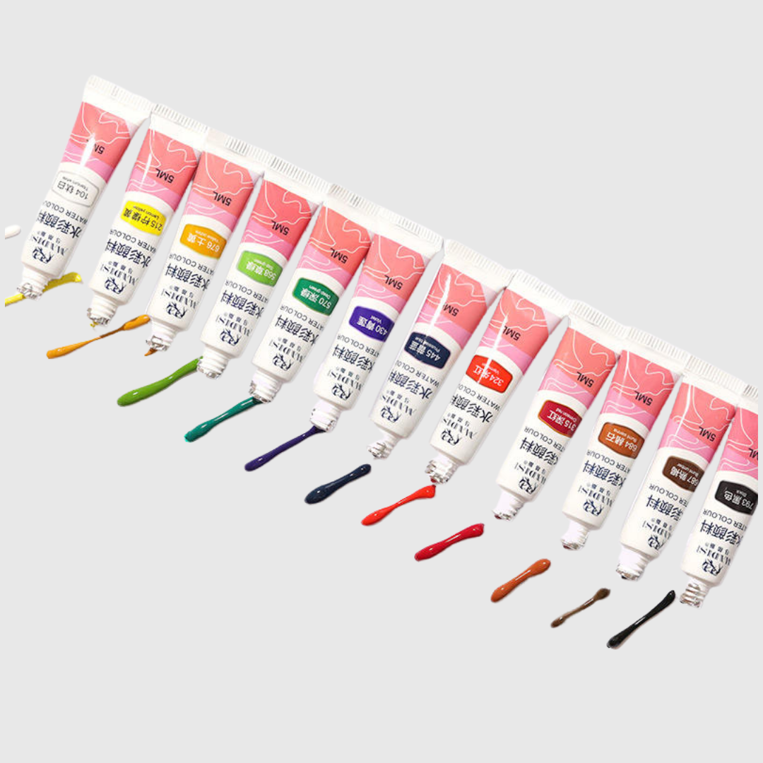Watercolor Paint Tube Set