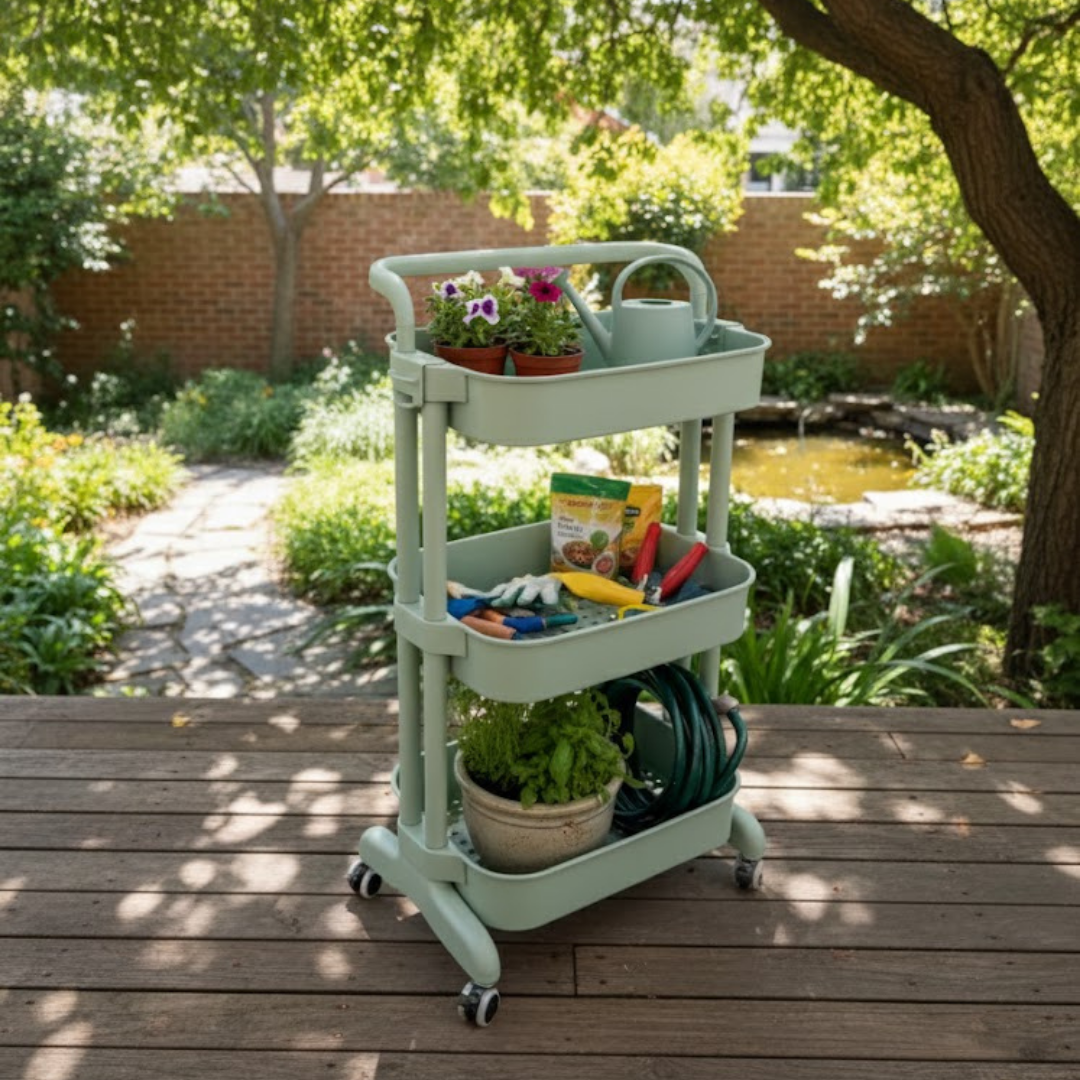 Three-Tier Utility Cart