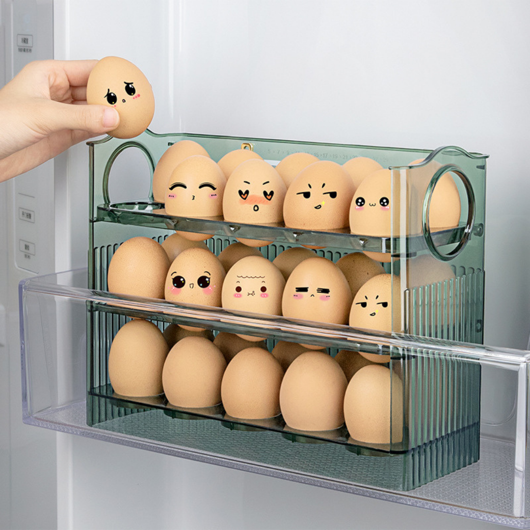 Automatic Flip Egg Box
