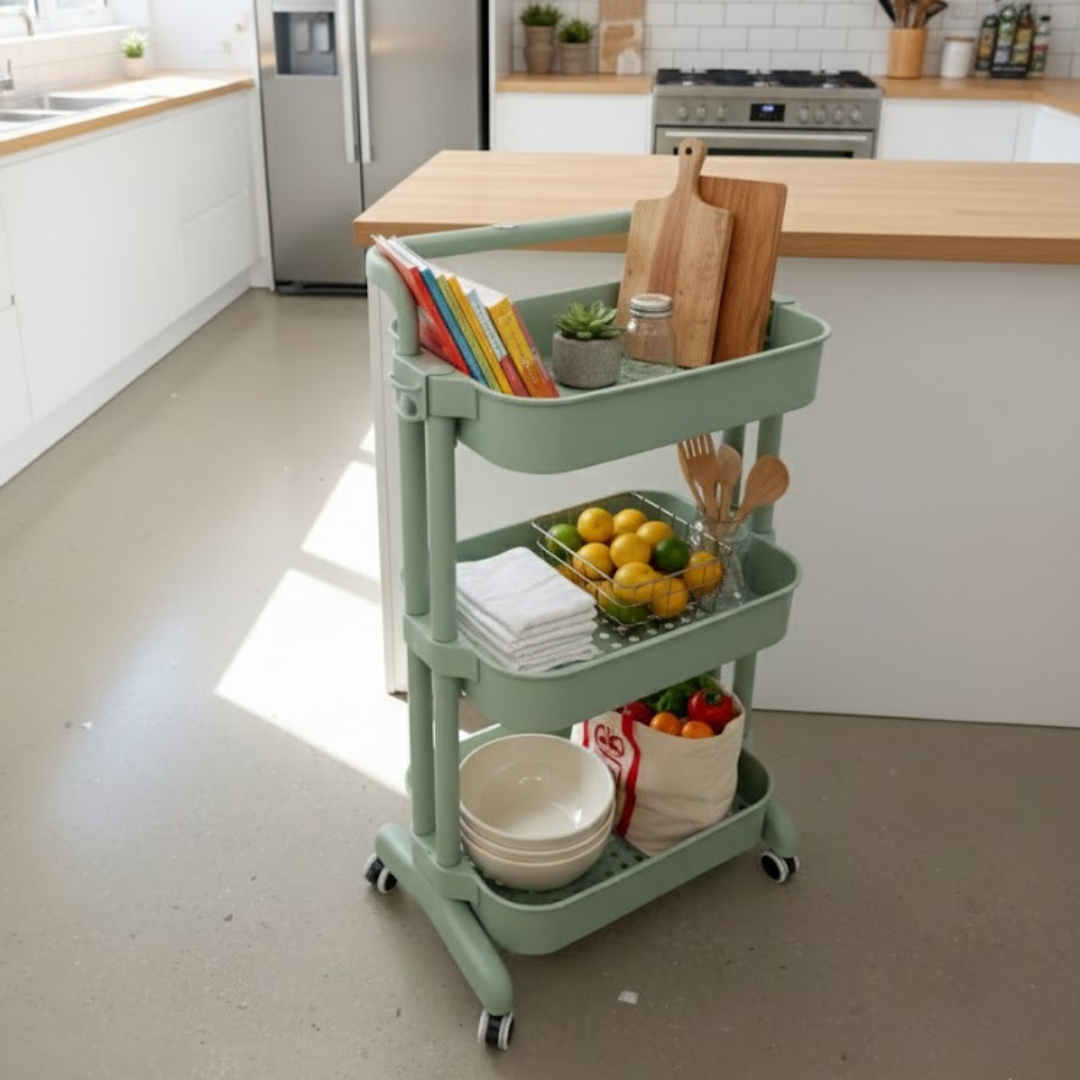 Three-Tier Utility Cart