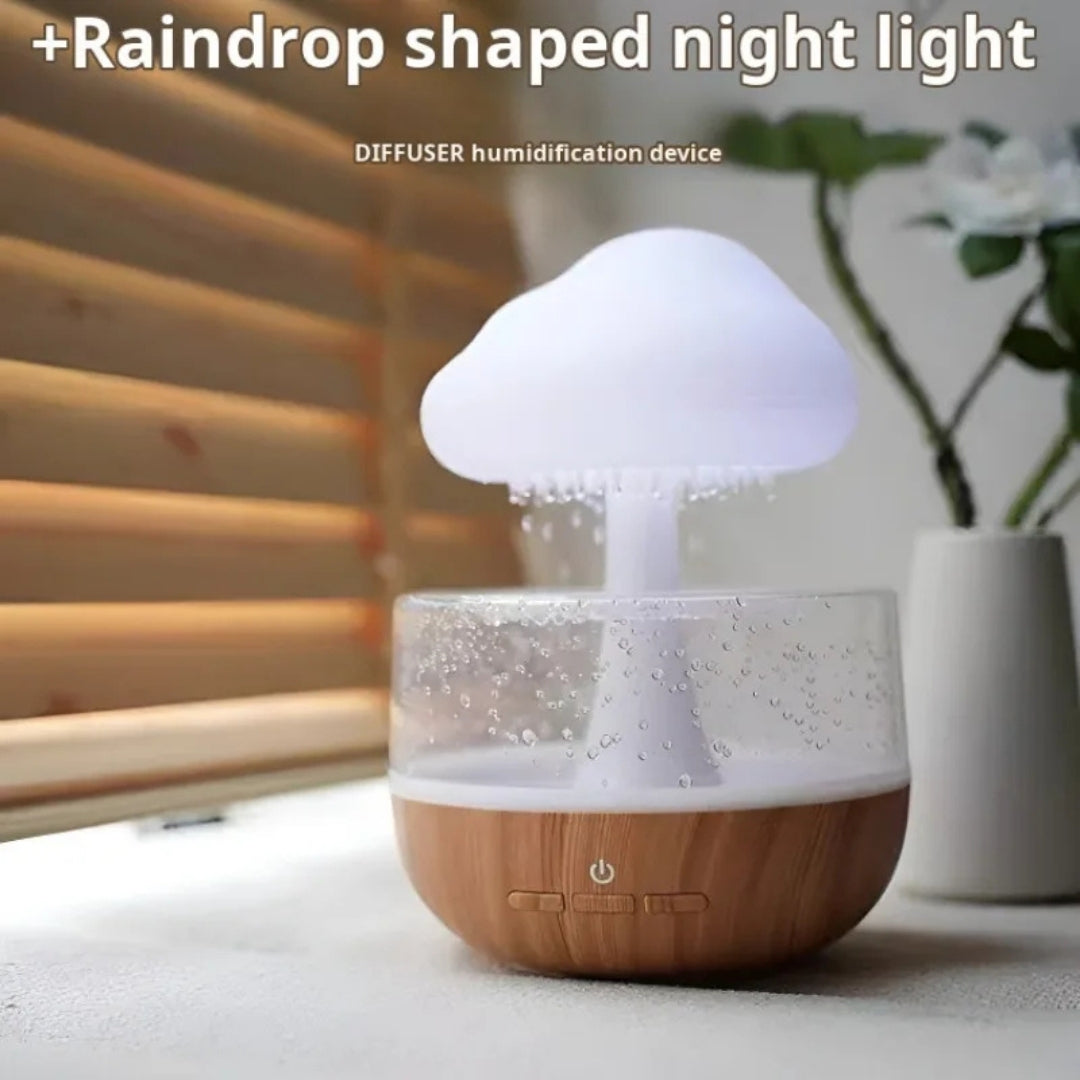 Mushroom Cloud Raindrop Humidifier