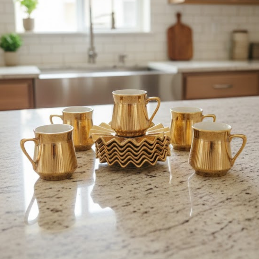 European Hot Sale Coffee Cup And Saucer Set