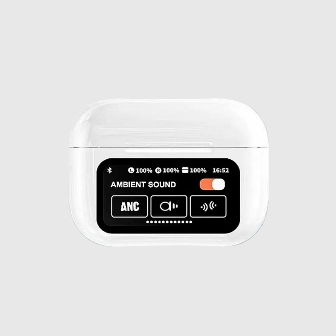 Wireless Earbuds With Digital Display